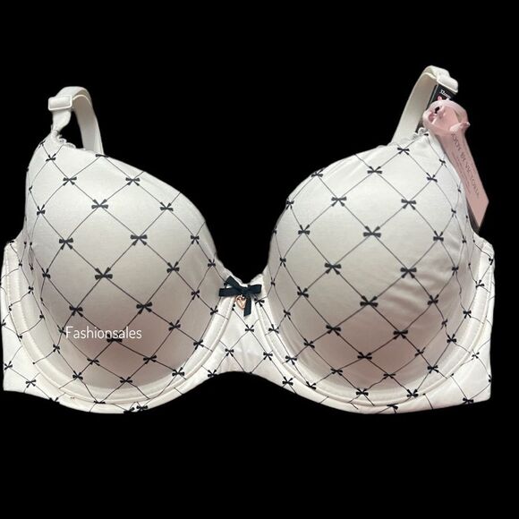 Victoria’s Secret Supersoft Body Lined Satiny Demi bra off white 32DDD - Picture 3 of 4
